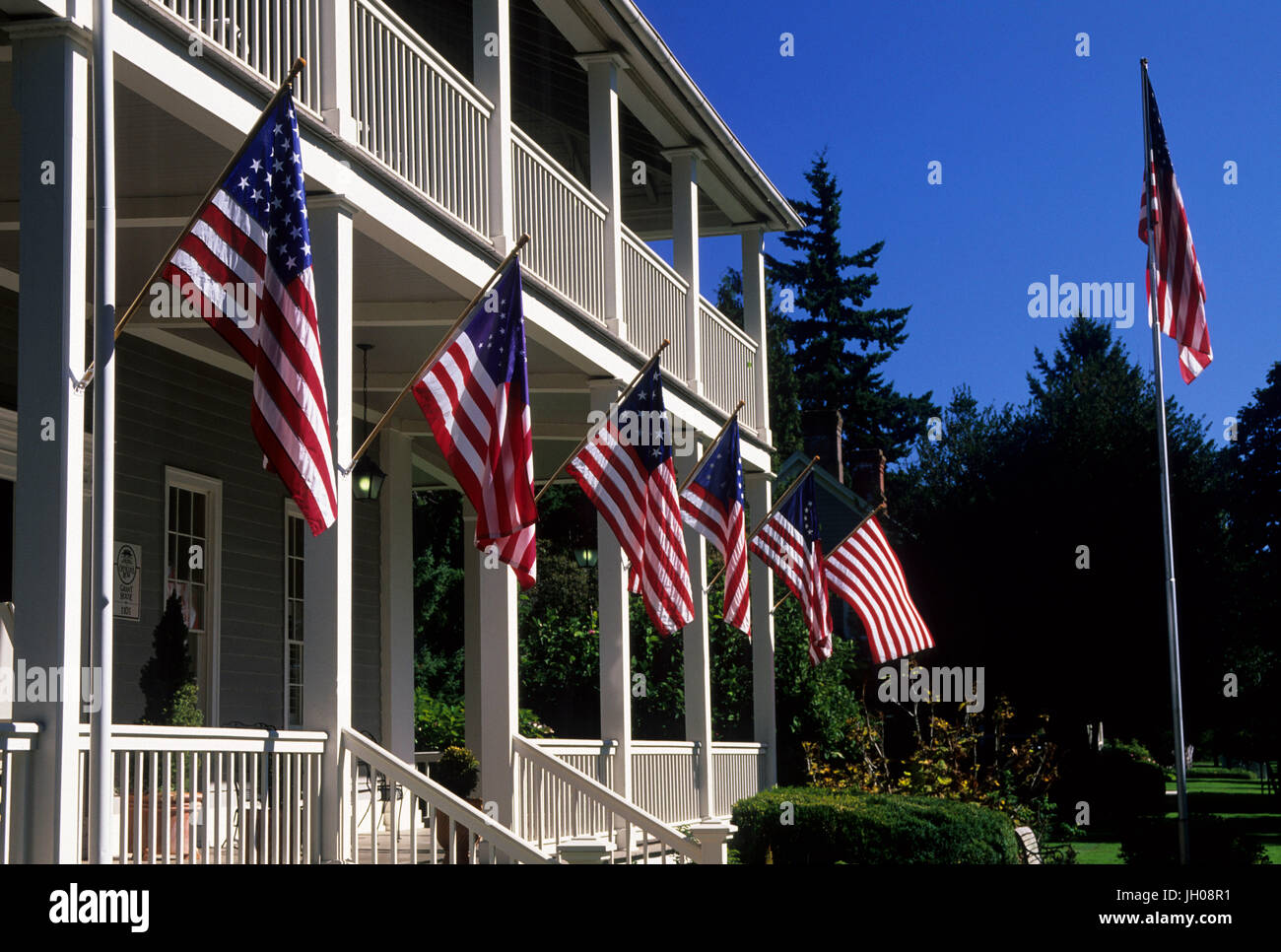 Grant House, Vancouver National Historic Reserve, Washington Stock