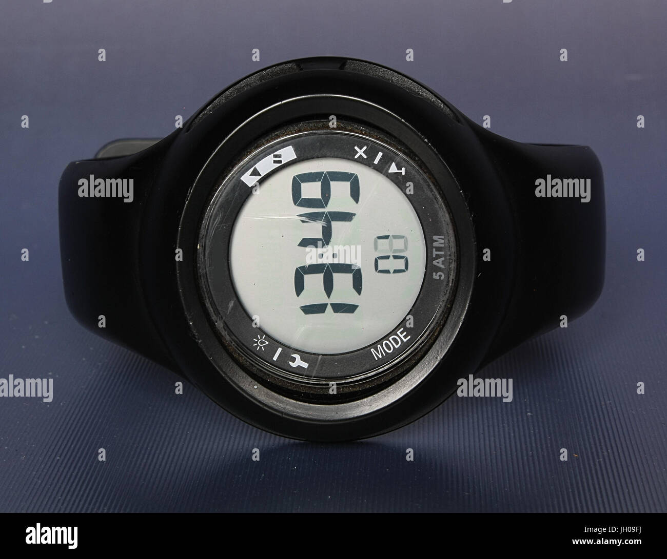 Digital wrist watch Stock Photo Alamy
