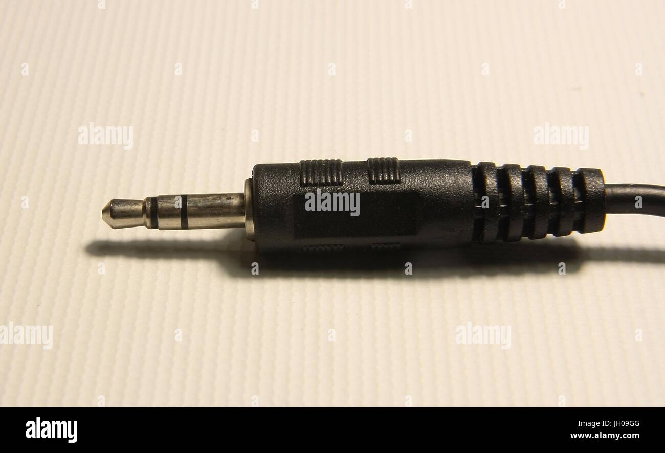 Mini jack connector Stock Photo Alamy