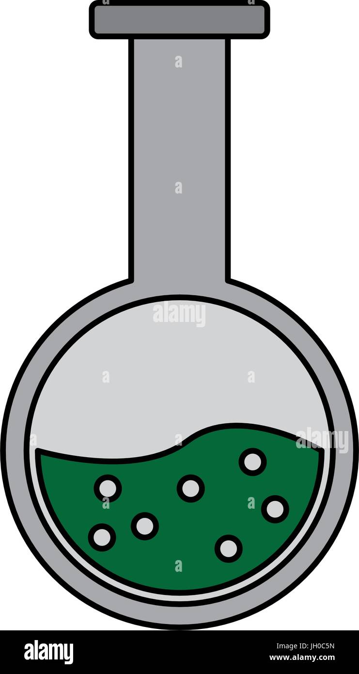 test tube flask laboratory school chemistry Stock Vector Image & Art ...