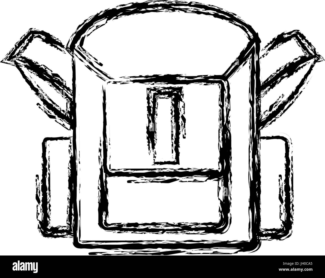 school bag back to school accessory Stock Vector Image & Art - Alamy