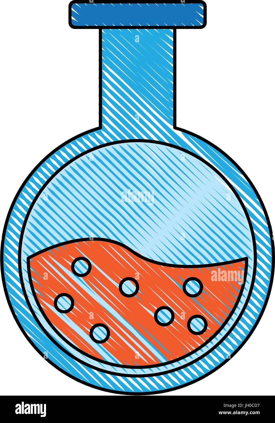 test tube flask laboratory school chemistry Stock Vector Image & Art ...