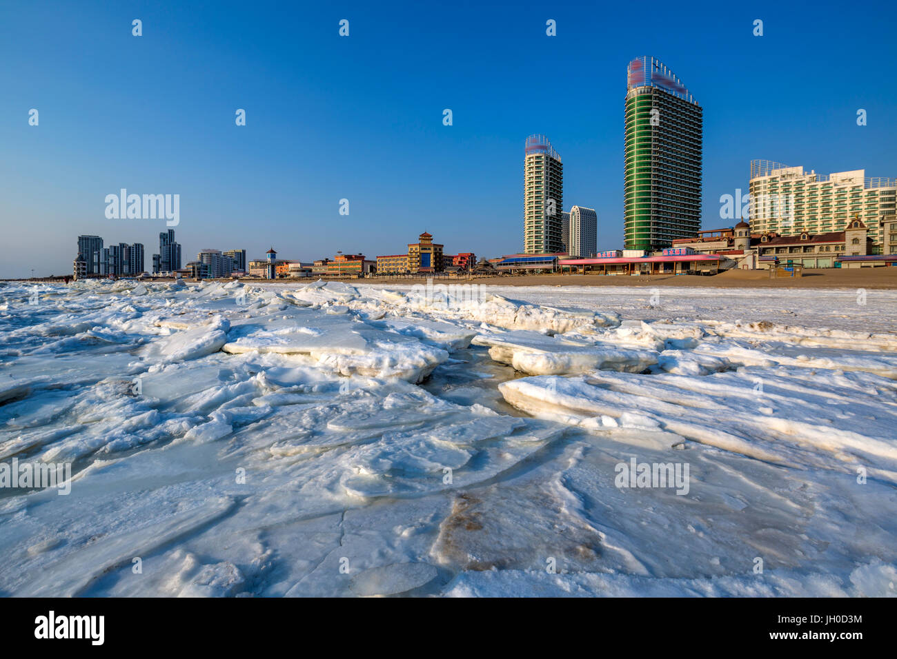 Beidaihe,Hebei,China Stock Photo