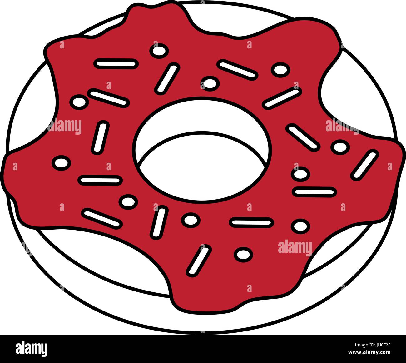 donut vector illustration Stock Vector Image & Art - Alamy