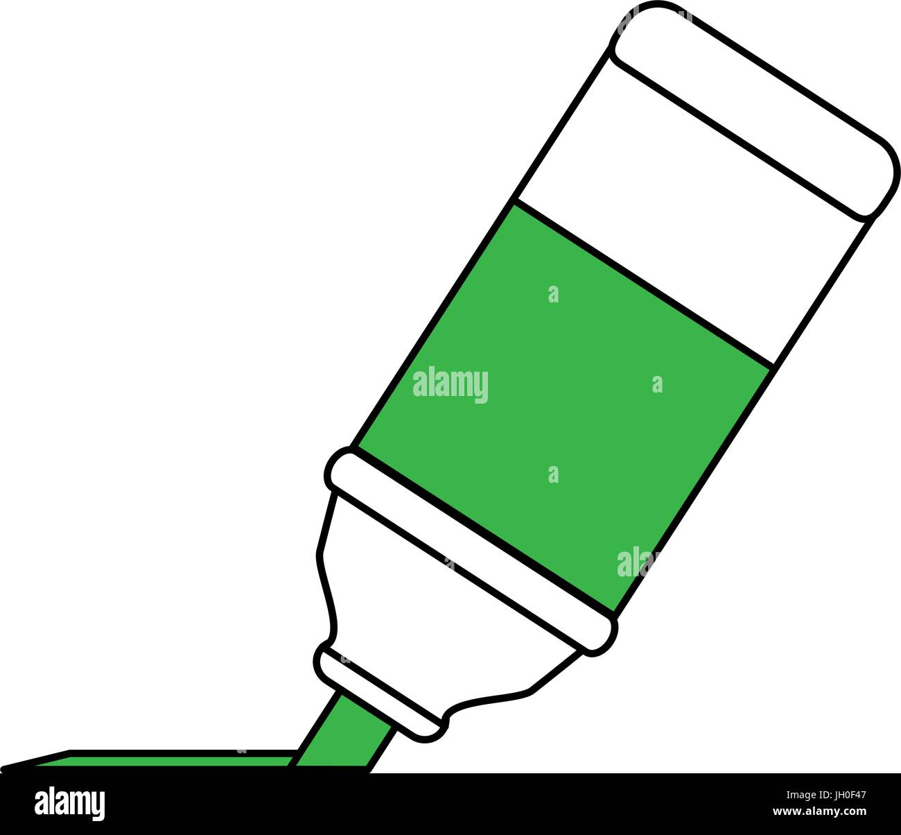 highlighter pen vector illustration Stock Vector Image & Art Alamy