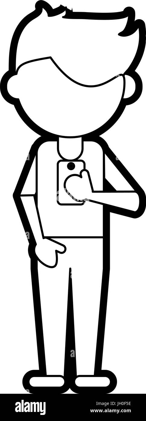 standing man vector illustration Stock Vector Image & Art - Alamy