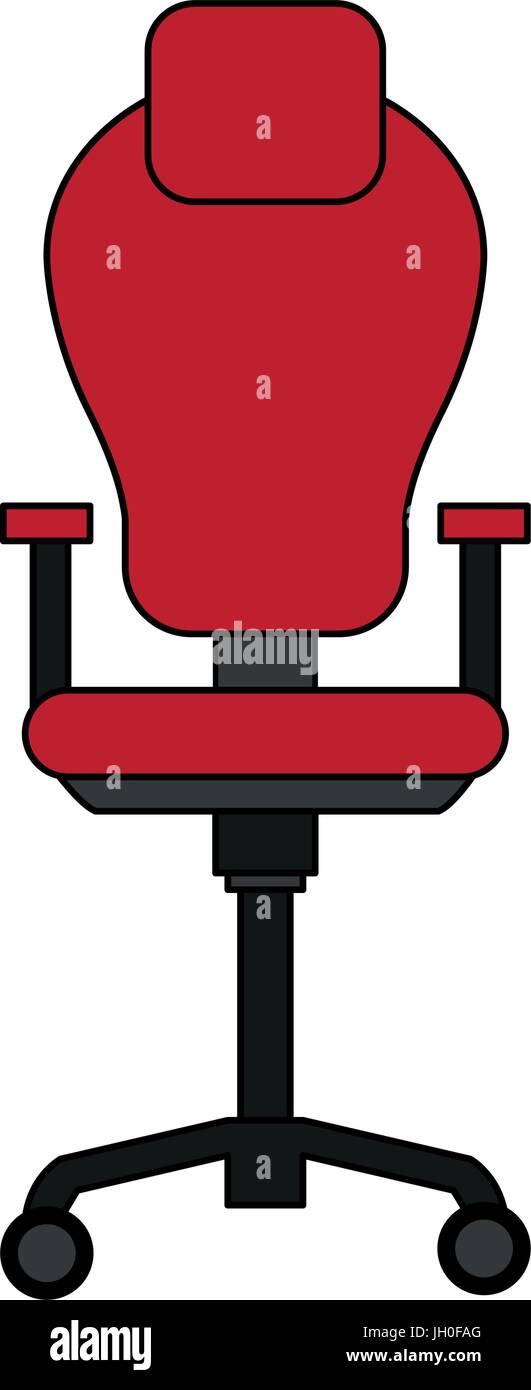 desk chair vector illustration Stock Vector Image & Art - Alamy