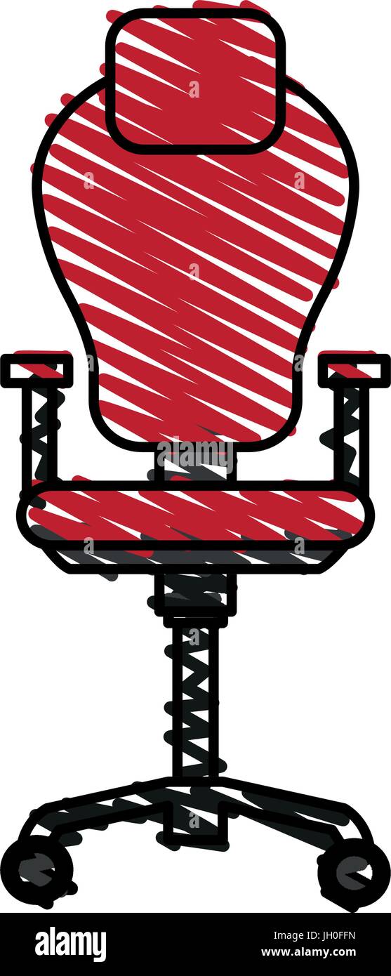 desk chair vector illustration Stock Vector Image & Art - Alamy