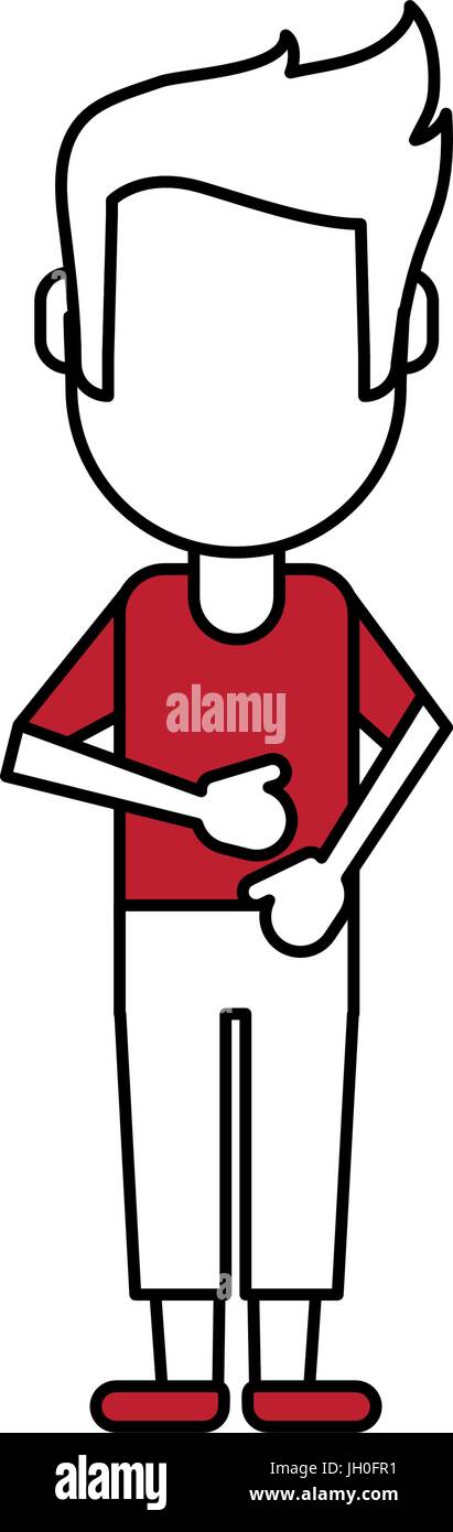 standing man vector illustration Stock Vector Image & Art - Alamy