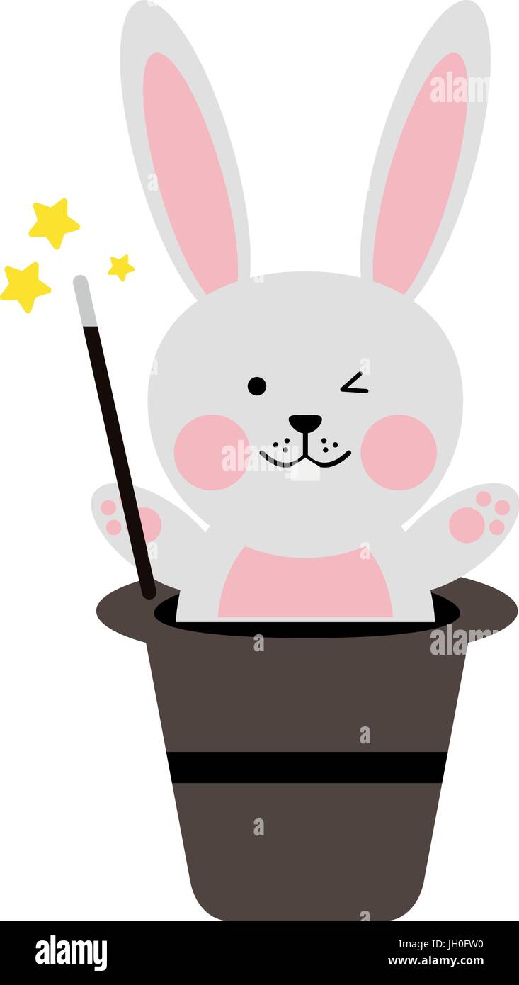 cute rabbit or bunny icon image Stock Vector Image & Art - Alamy