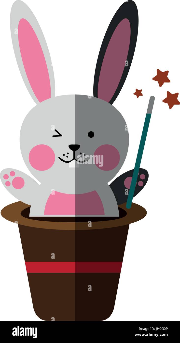 cute rabbit or bunny icon image Stock Vector Image & Art - Alamy