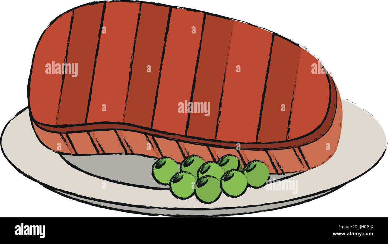 beef steak food icon image Stock Vector Image & Art - Alamy