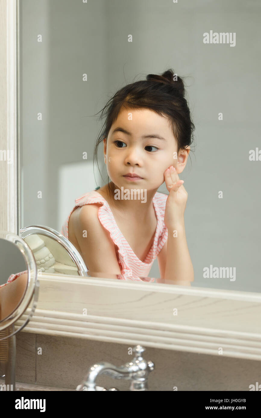 cream facial toddler girl 