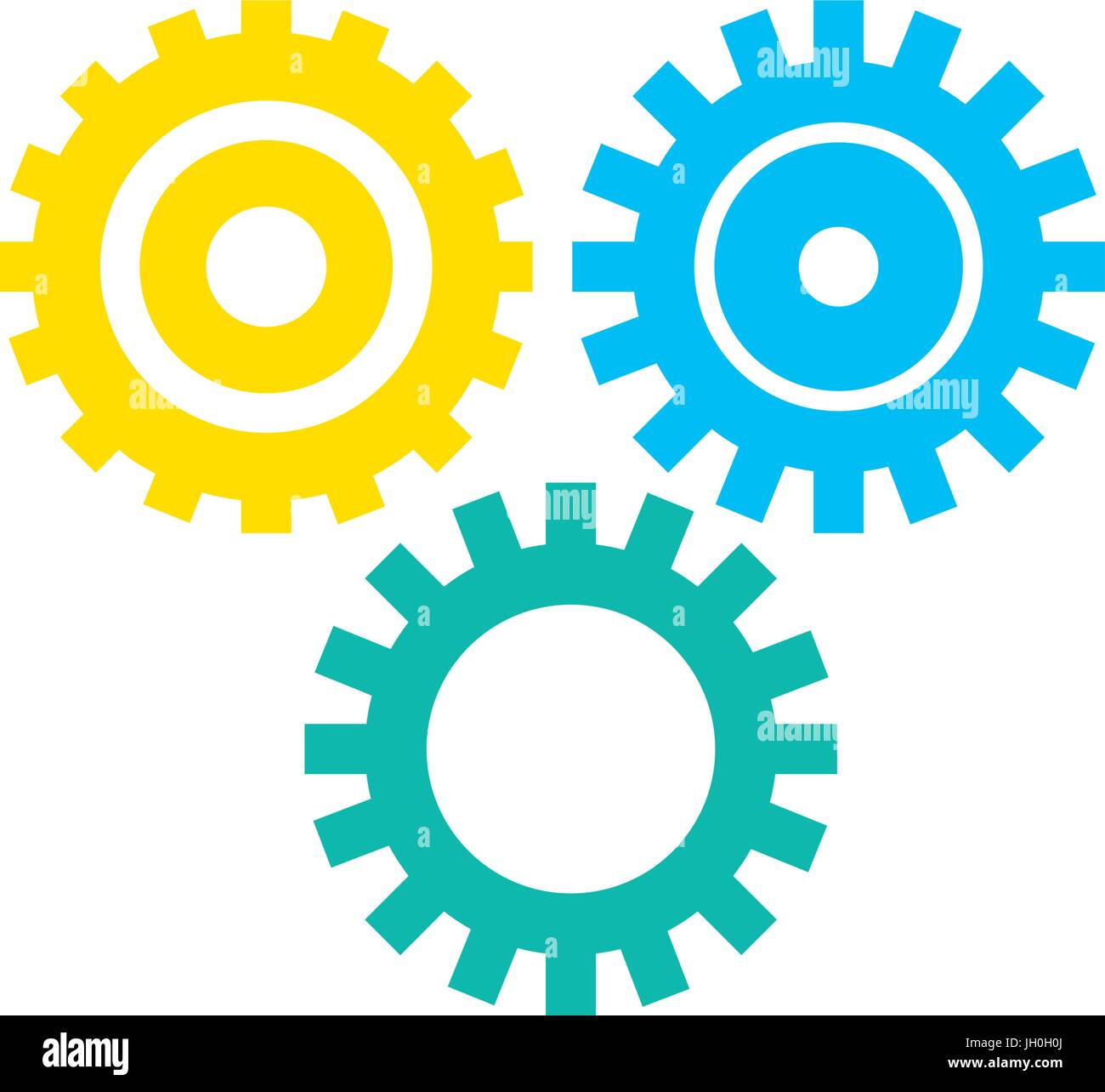 industry gears to process engineering Stock Vector Image & Art - Alamy