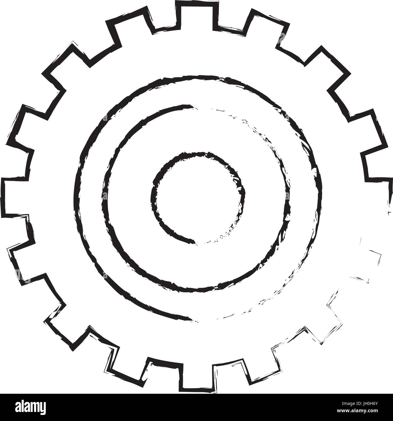 figure industry gear to process engineering Stock Vector Image & Art ...
