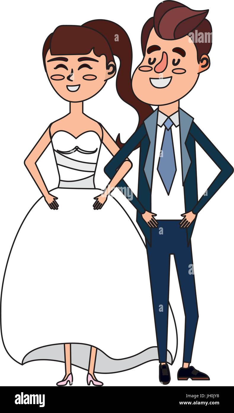 happy couple together and romantic celebration Stock Vector Image & Art ...