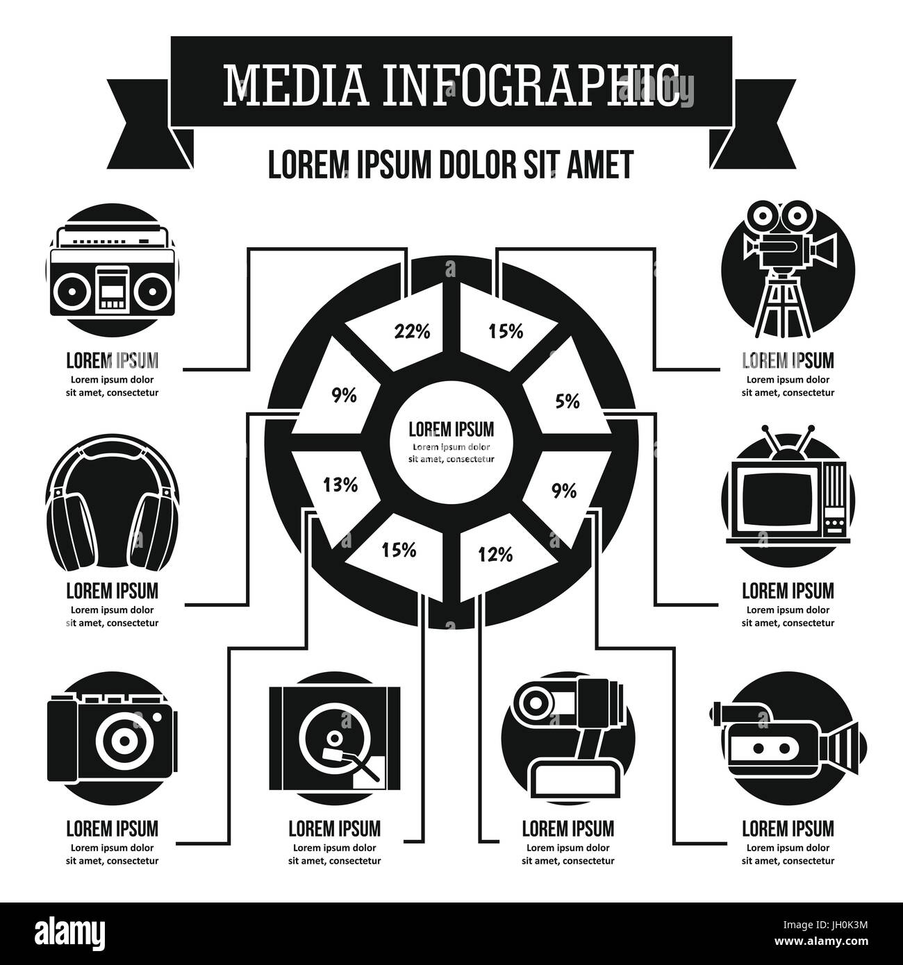 Infographic chart infochart play hires stock photography and images