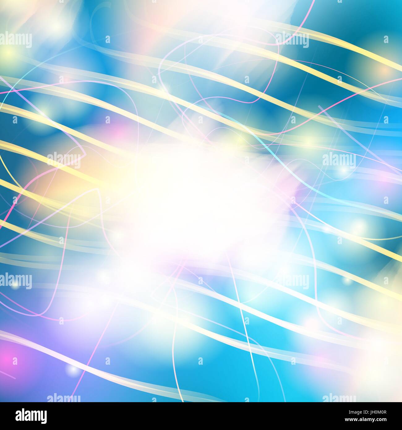 Vector abstract defocused bokeh lights background. Festive blurred ...