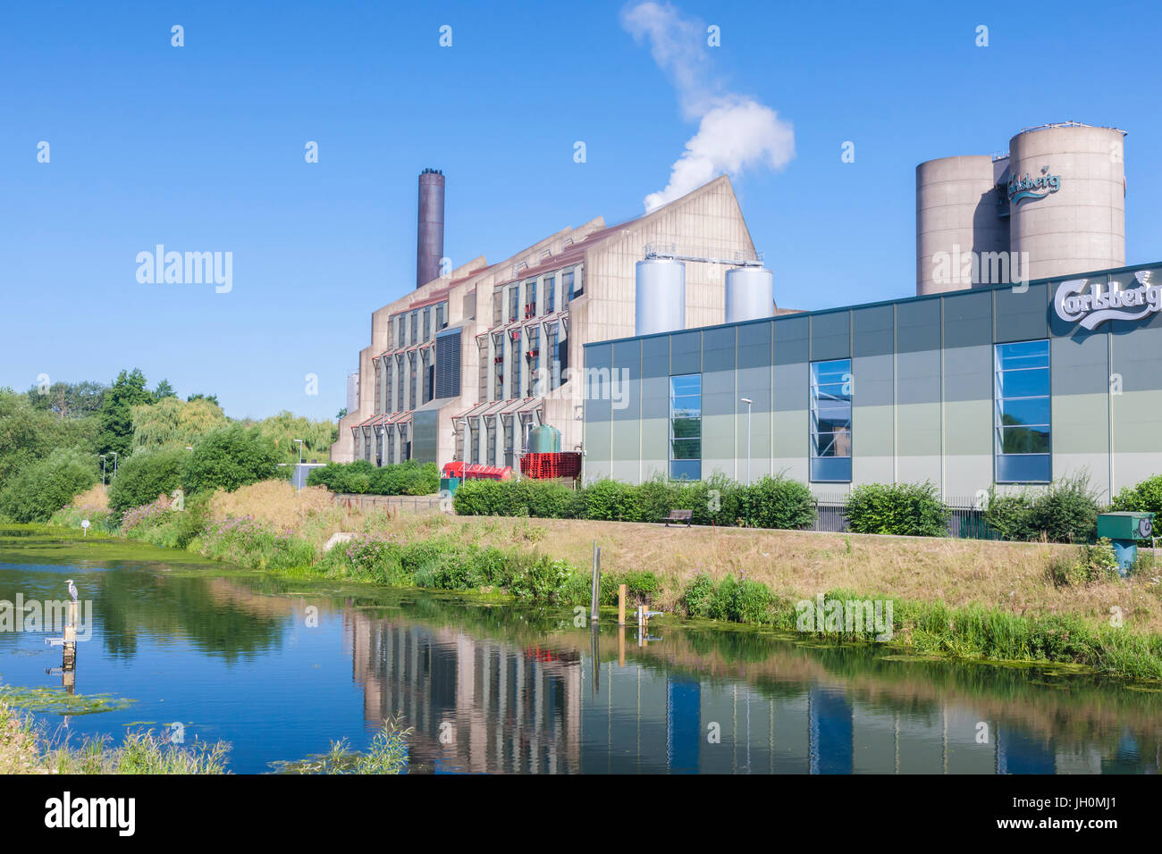 On the River Nene in Northampton, U.K Stock Photo Alamy