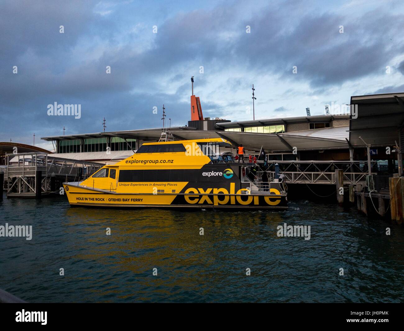 Explore Bay of Islands Fullers 360 Discovery Ferry D1 at the Auckland 