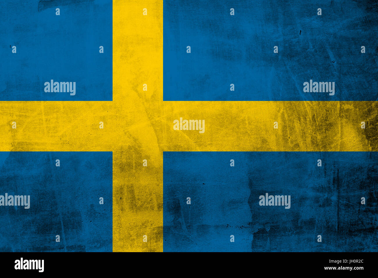 Grunge flag of Sweden on the concrete wall Stock Photo - Alamy