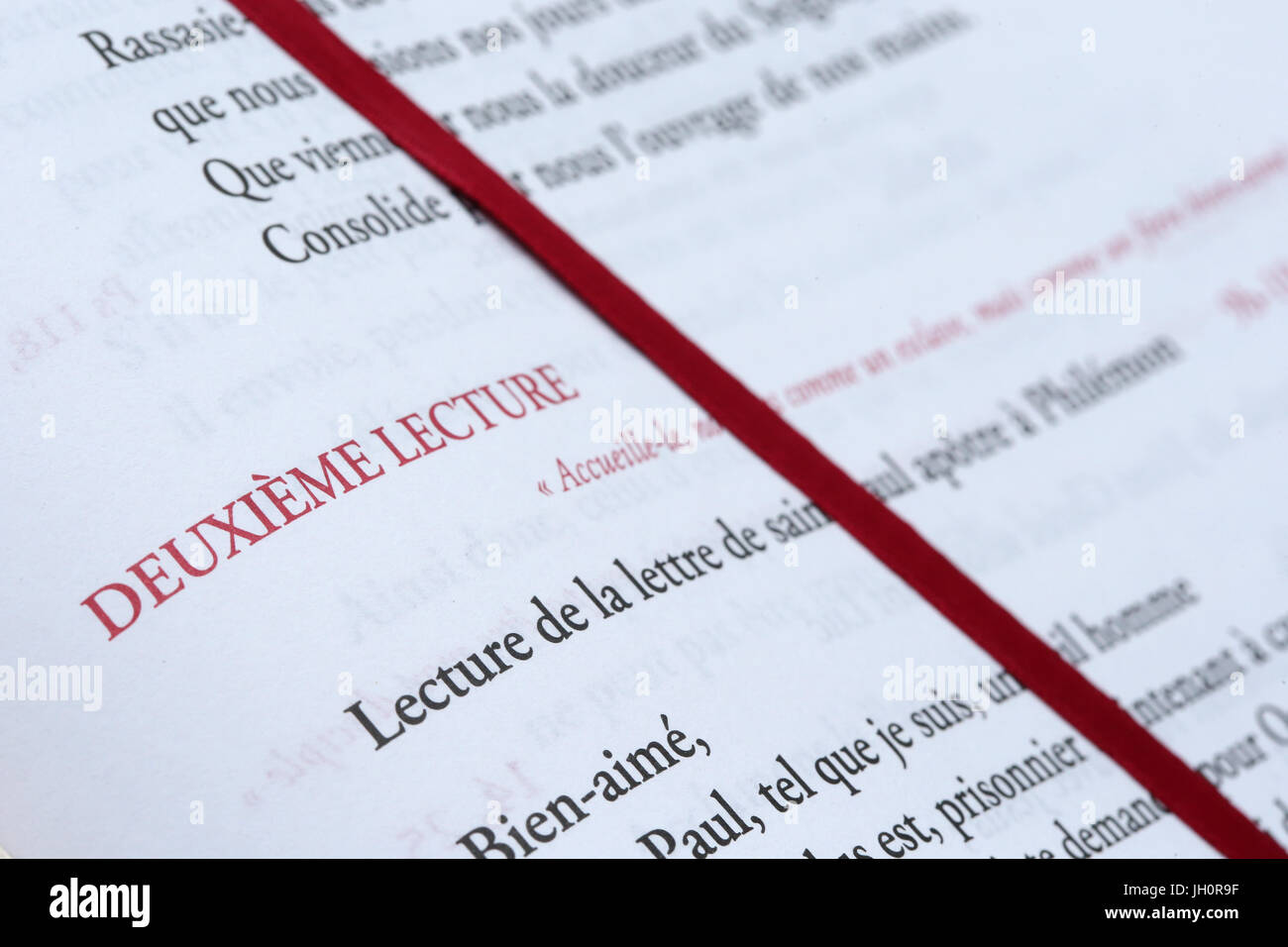 Liturgie De La Parole High Resolution Stock Photography And Images Alamy