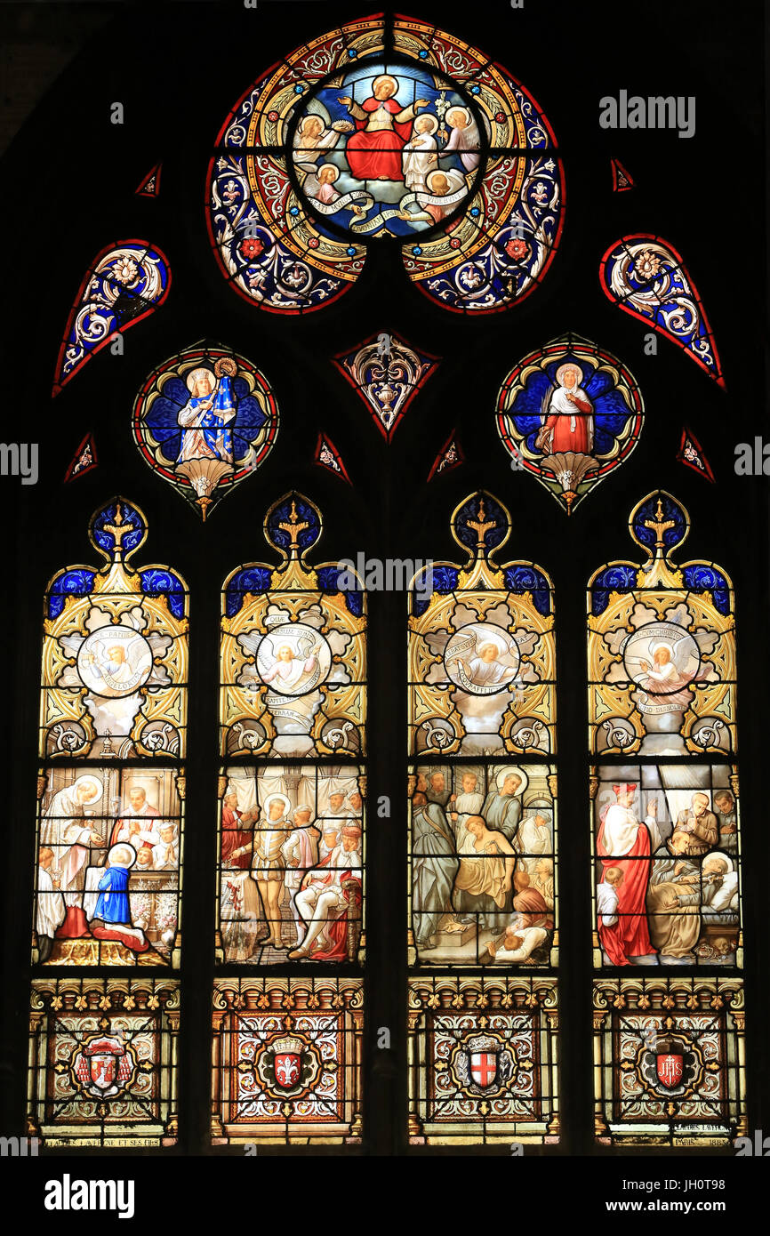 Christian stained glass windows hires stock photography and images Alamy