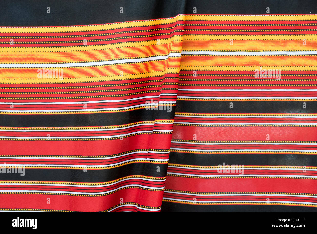 Traditional cultural Afar Fabric in Djibouti East Africa Stock Photo