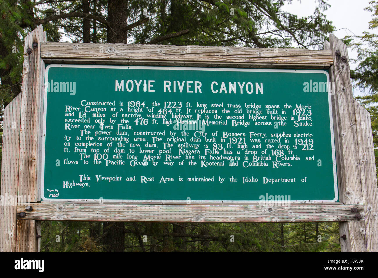 Rest area sign hires stock photography and images Alamy