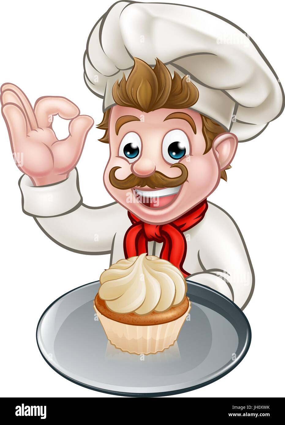 Bakery Chef Cartoon