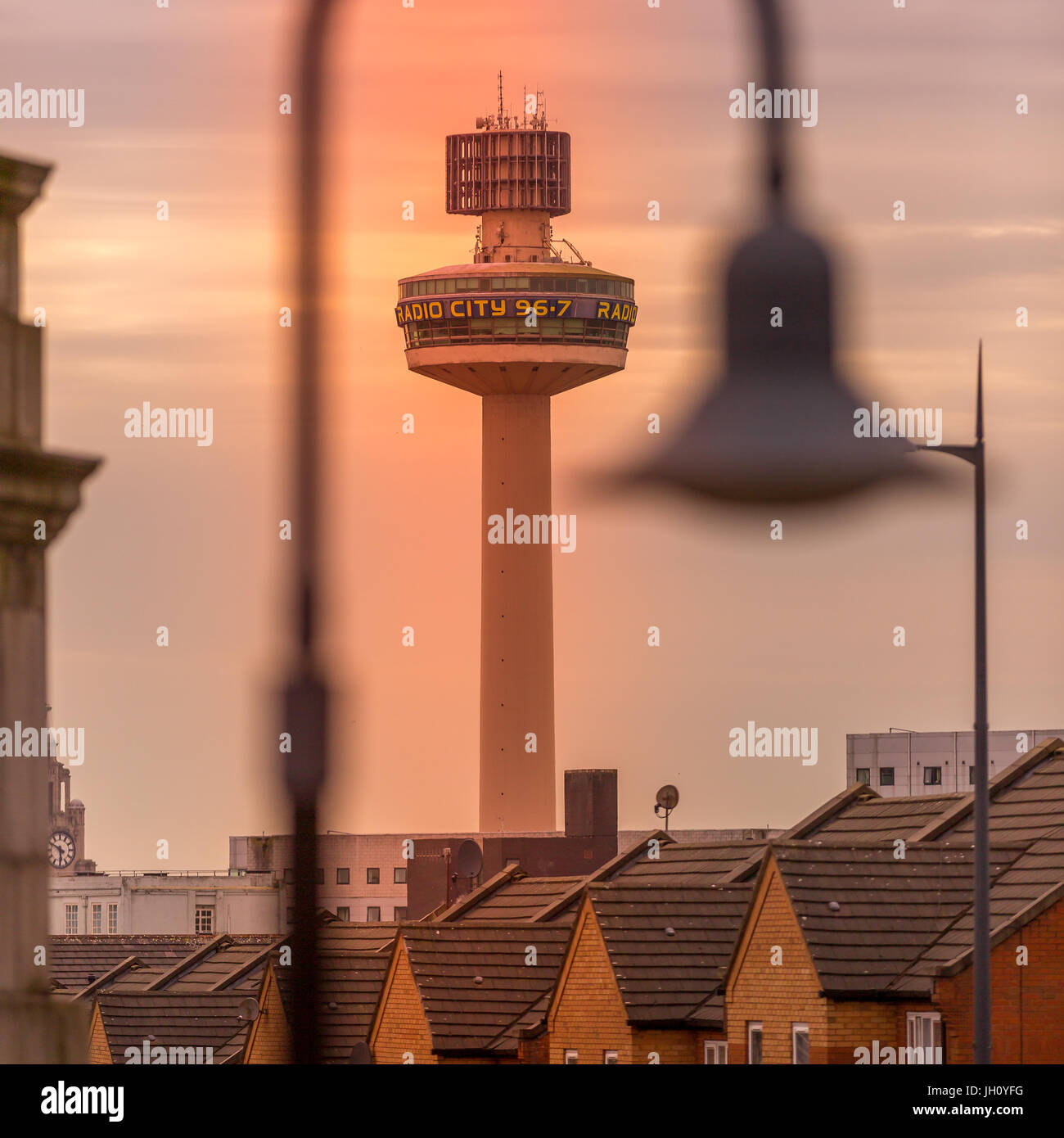 Radio City, St Johns Beacon Stock Photo