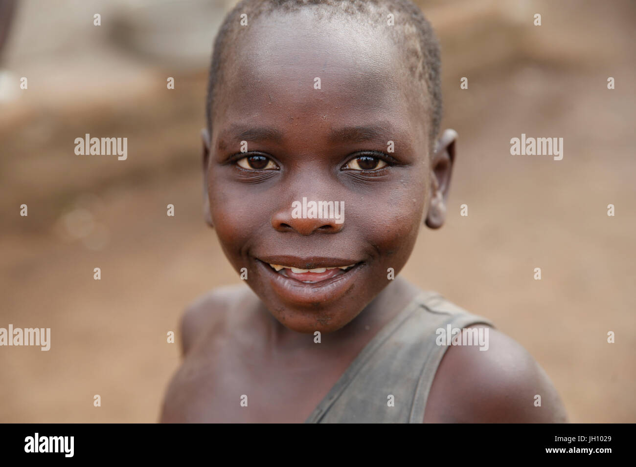 Ugandan child. Uganda. Stock Photo