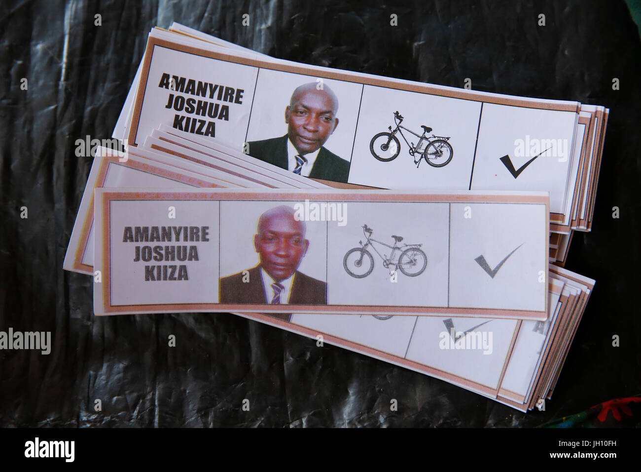 Ballot paper. Uganda Stock Photo Alamy