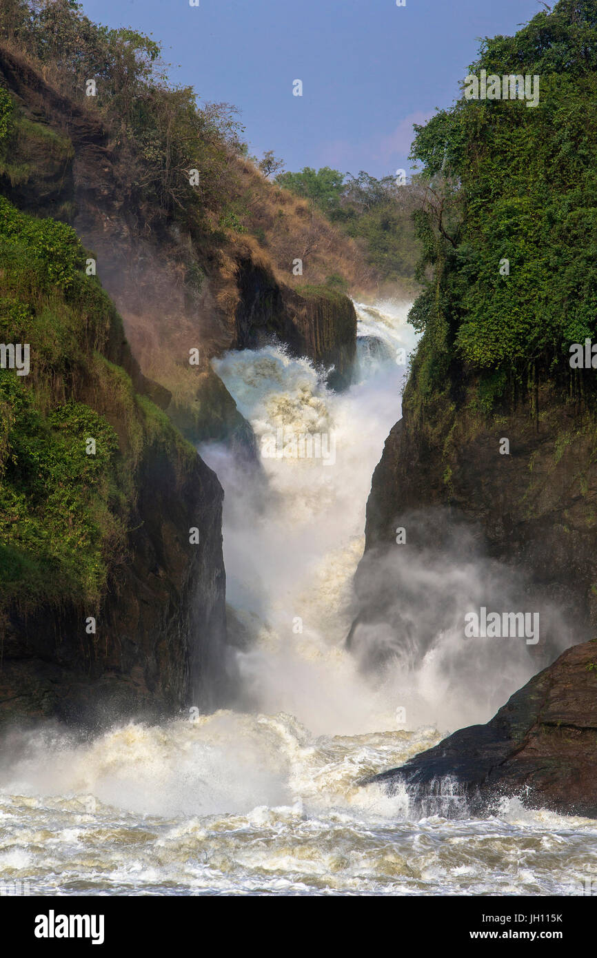 Murchison Falls, Uganda. Uganda. Stock Photo