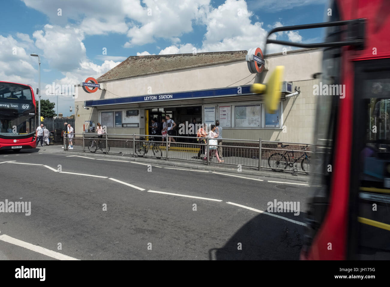 Leyton station Stock Photo - Alamy