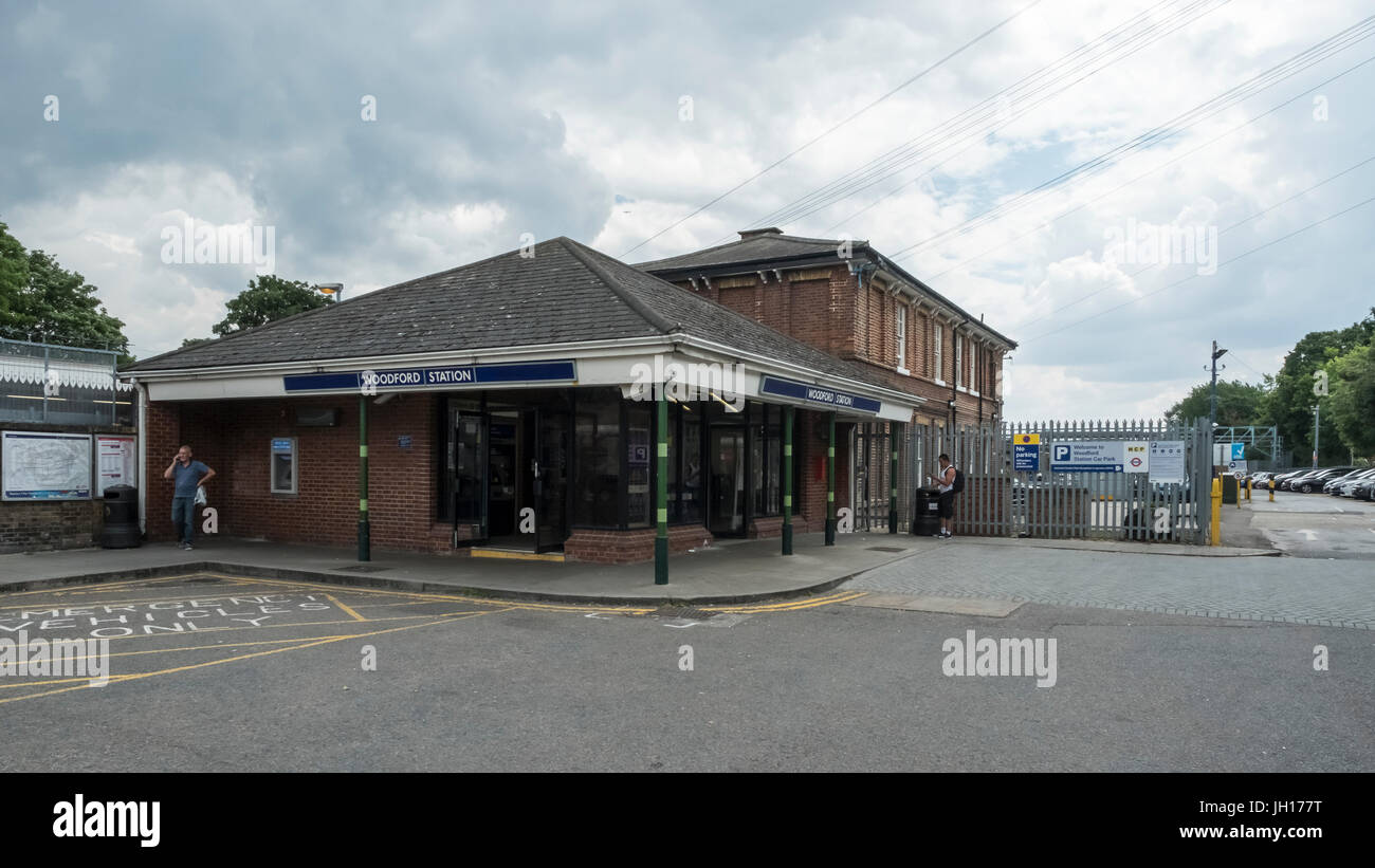 Woodford station Stock Photo Alamy