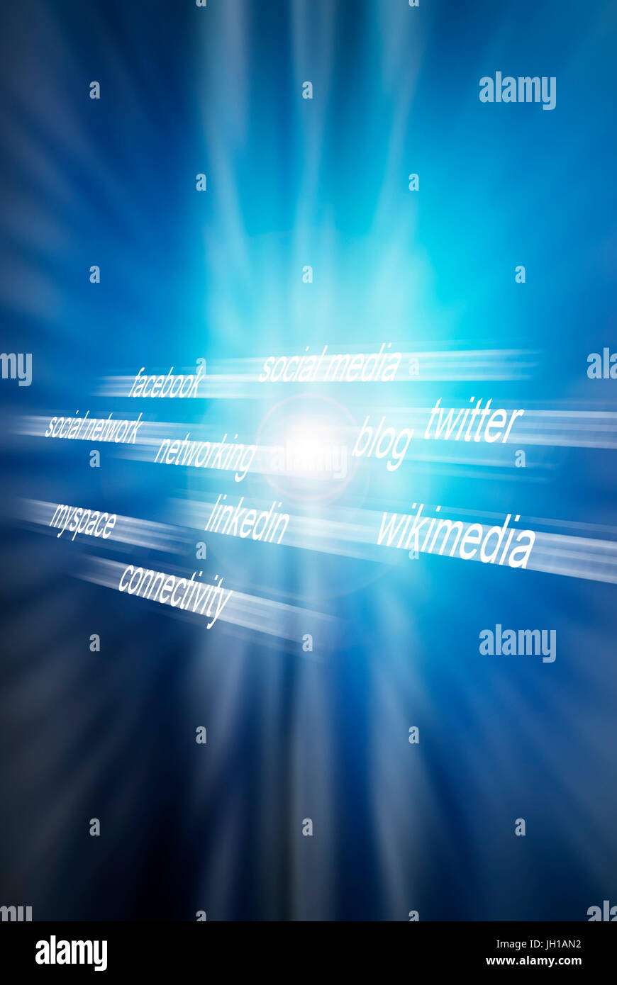 social media background concept Stock Photo Alamy