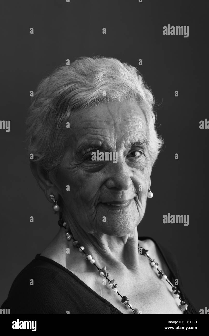 Portrait of a senior woman Stock Photo