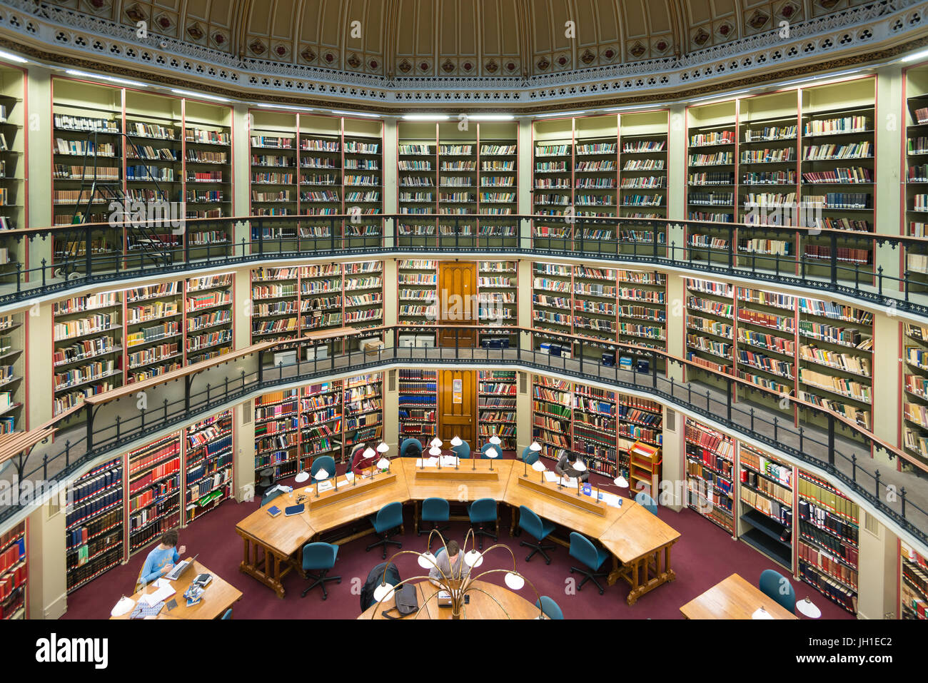Library in London, United Kingdom Stock Photo
