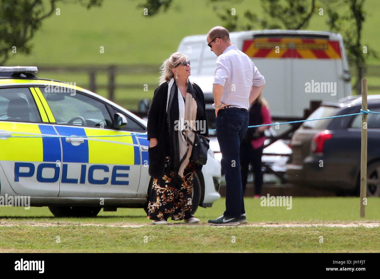 Gloucestershire Festival of Polo at Beaufort Polo Club in Westonbirt, Gloucestershire.  Featuring: HRH Prince William Where: Westonbirt, Gloucestershire, United Kingdom When: 11 Jun 2017 Credit: WENN.com Stock Photo