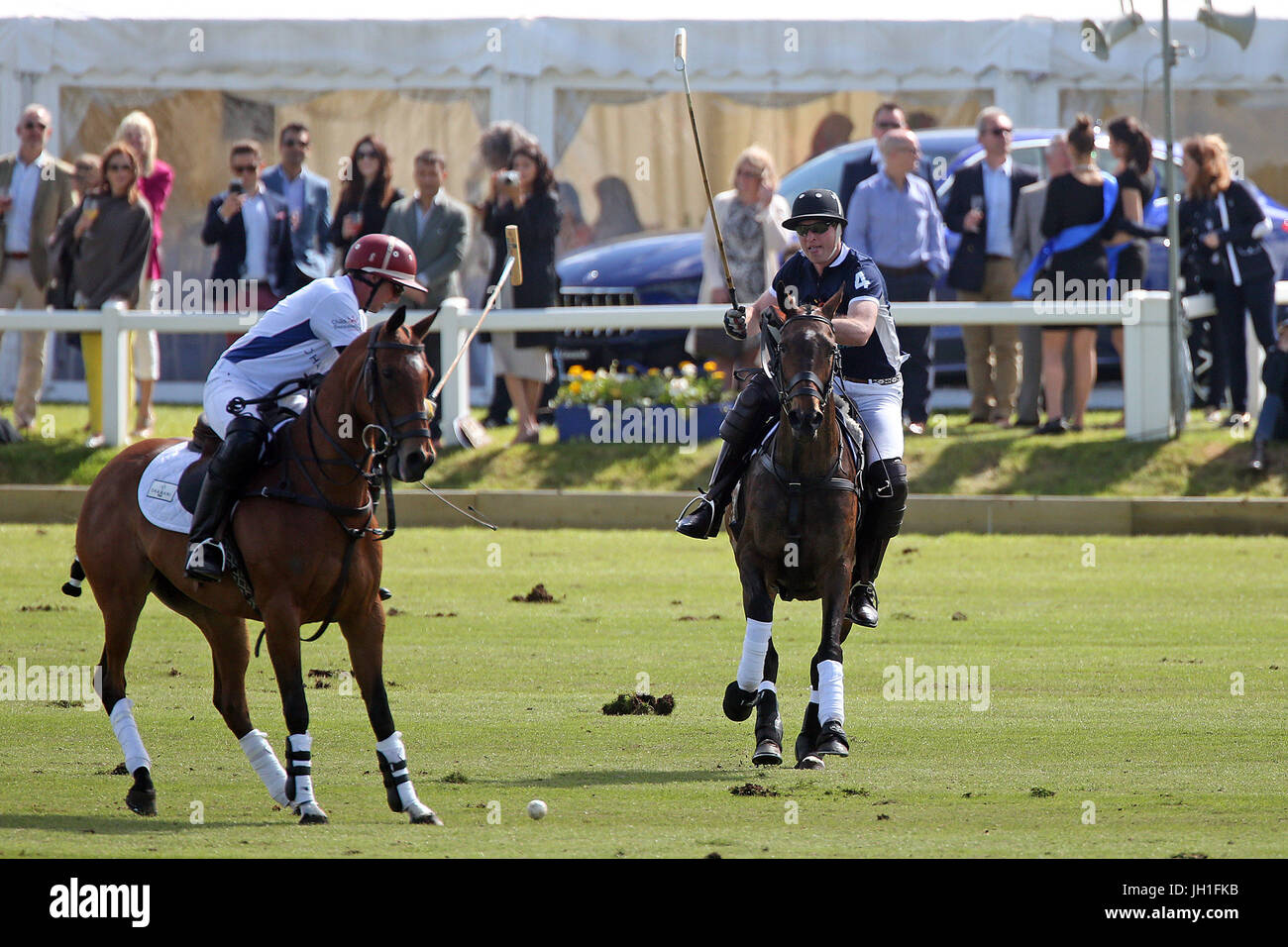 Gloucestershire Festival of Polo at Beaufort Polo Club in Westonbirt, Gloucestershire.  Featuring: HRH Prince William Where: Westonbirt, Gloucestershire, United Kingdom When: 11 Jun 2017 Credit: WENN.com Stock Photo