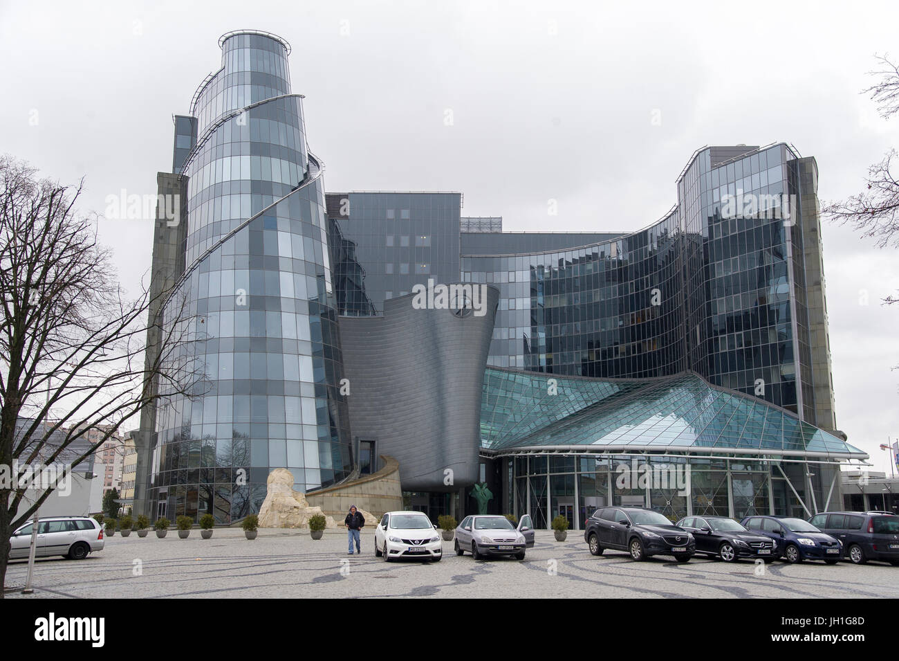 Telewizja Polska SA (Polish Television) in Warsaw, Poland. 6 April 2017 © Wojciech Strozyk / Alamy Stock Photo Stock Photo