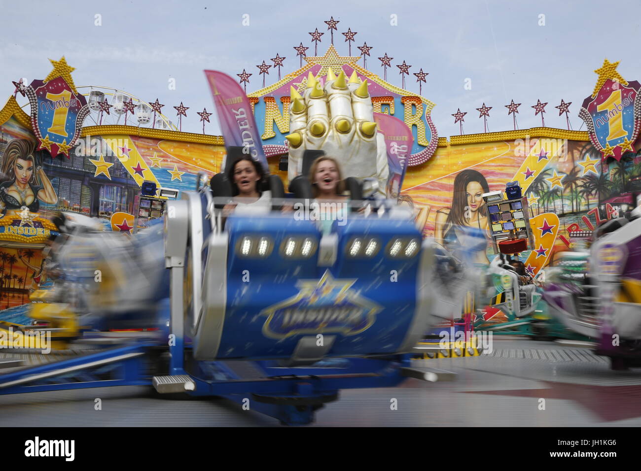Fun fair. France Stock Photo - Alamy