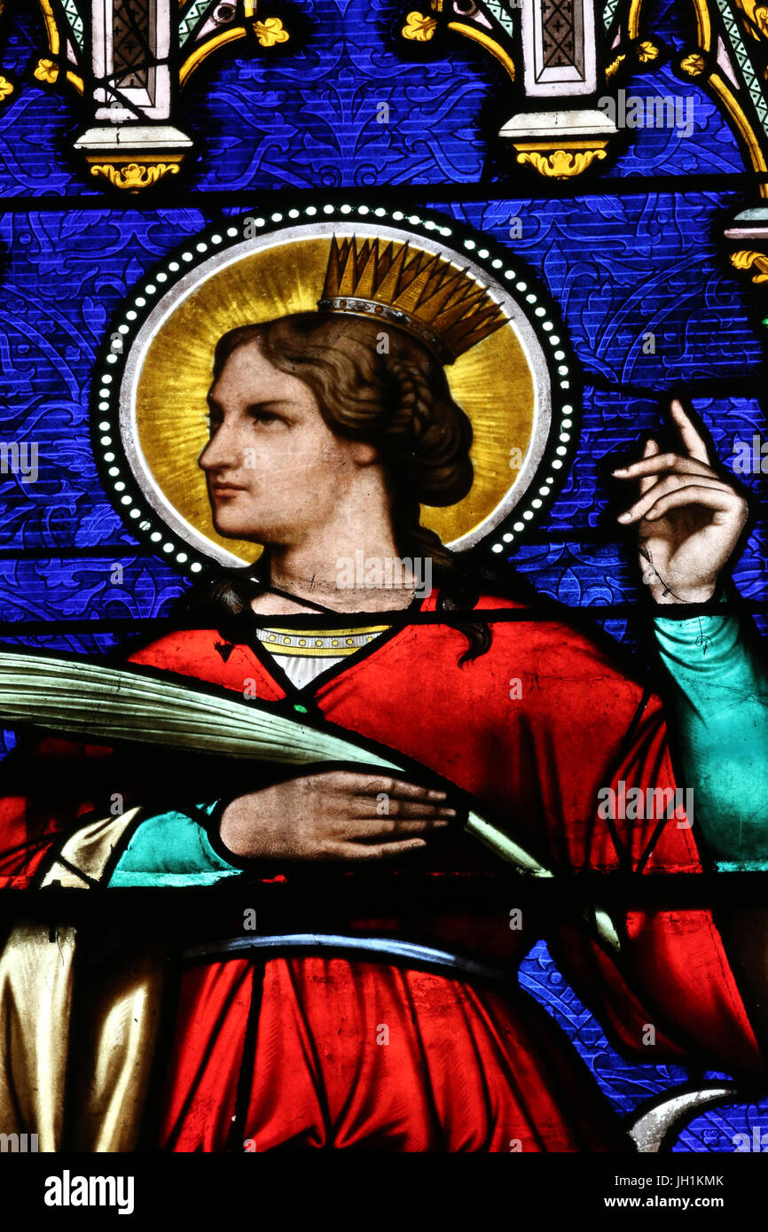 Saint catherine alexandria wheel hi-res stock photography and images ...