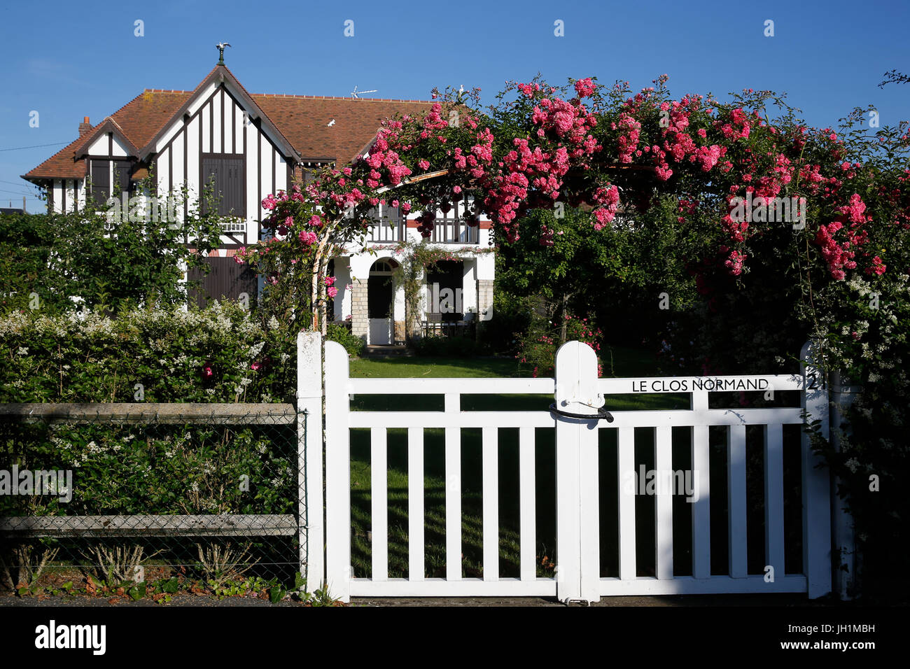 House in Cabourg, Normandy. France Stock Photo Alamy