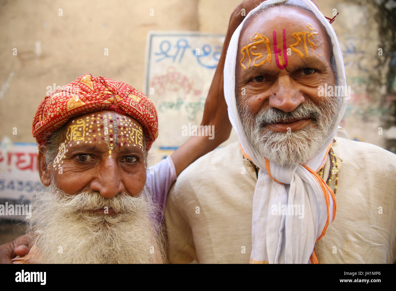 Hindus in dauji, Uttar Pradesh. India. Stock Photo