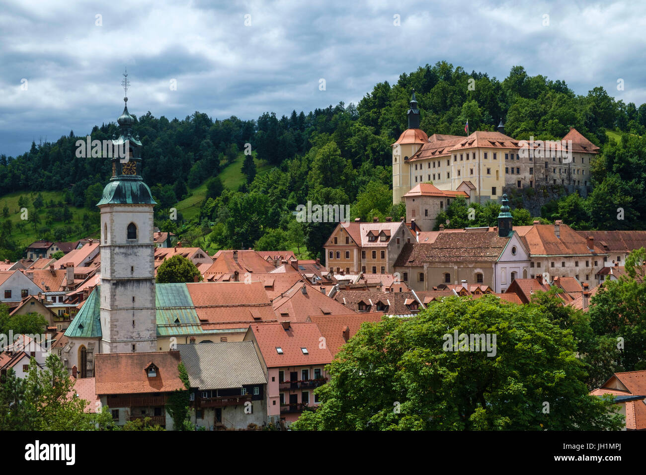 Skofja loka center hi-res stock photography and images - Alamy