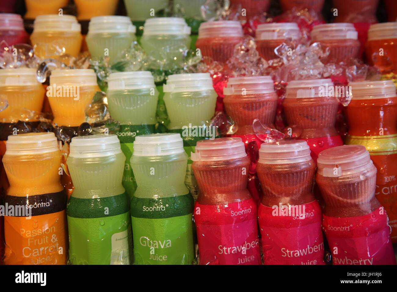 Juice shop. Thailand Stock Photo Alamy