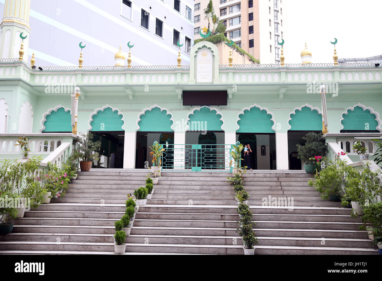 Saigon central mosque.  Ho Chi Minh City. Vietnam. Stock Photo