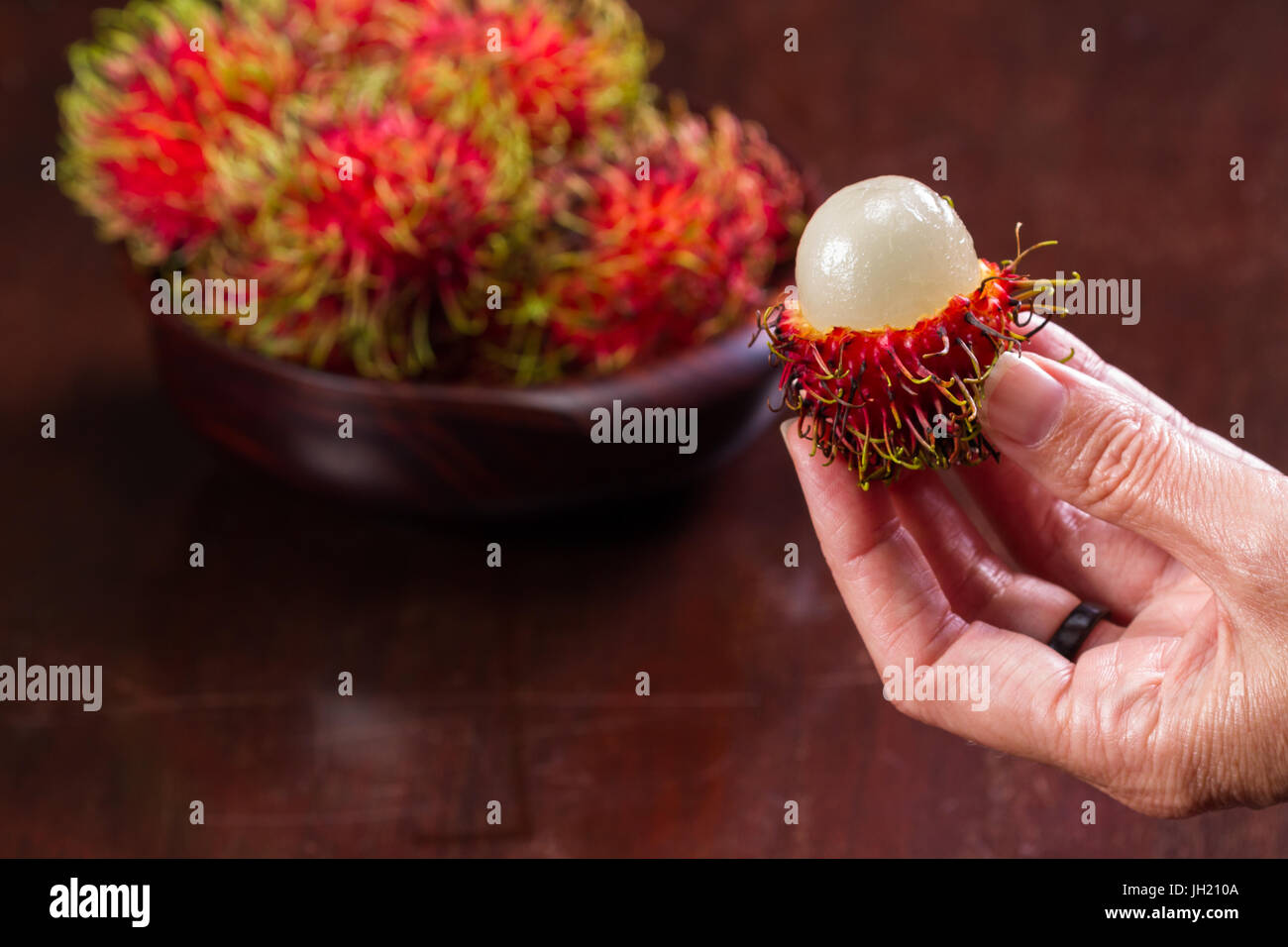 Benefits of rambutan hi-res stock photography and images - Alamy